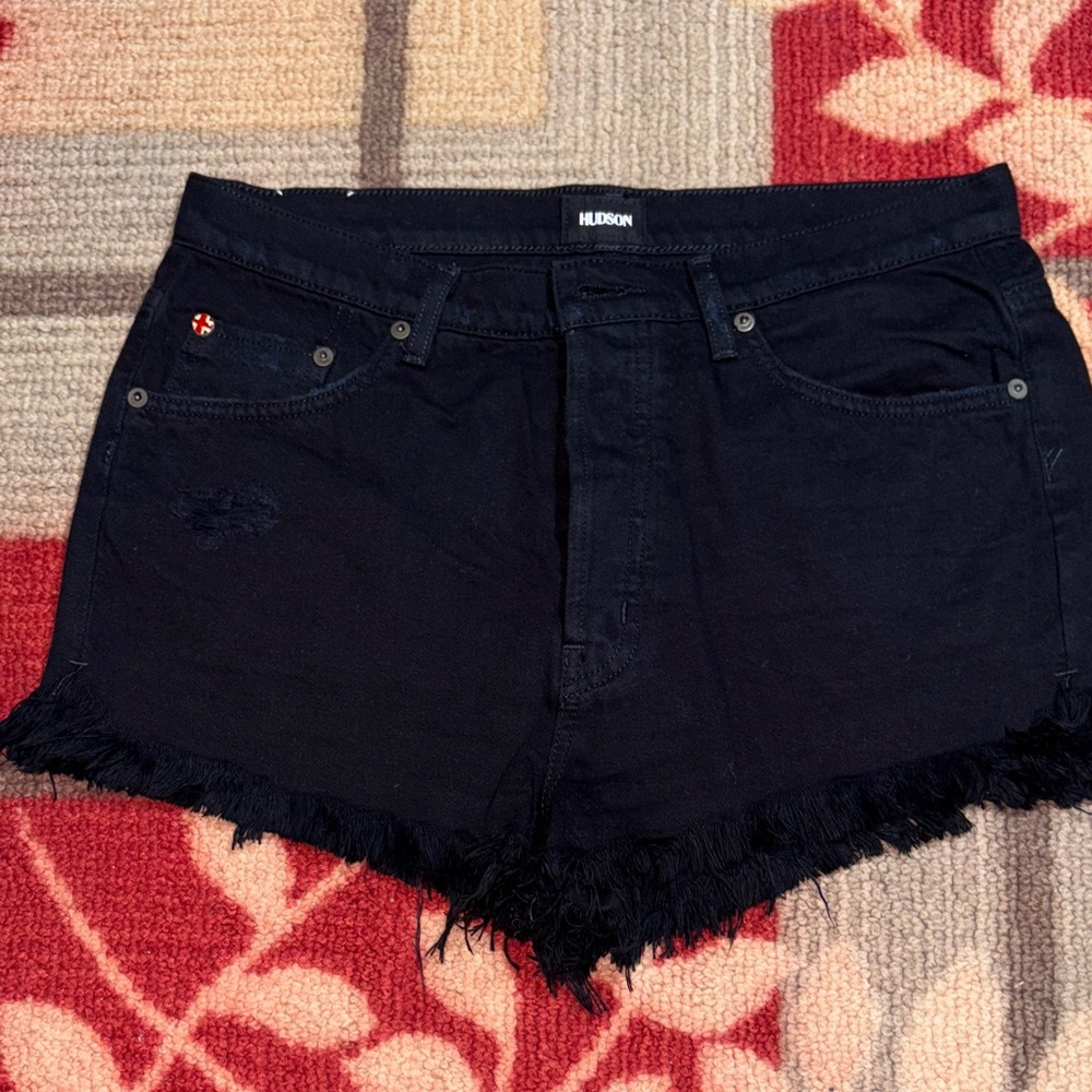 Hudson Jeans Dark Blue Women's Jean Shorts